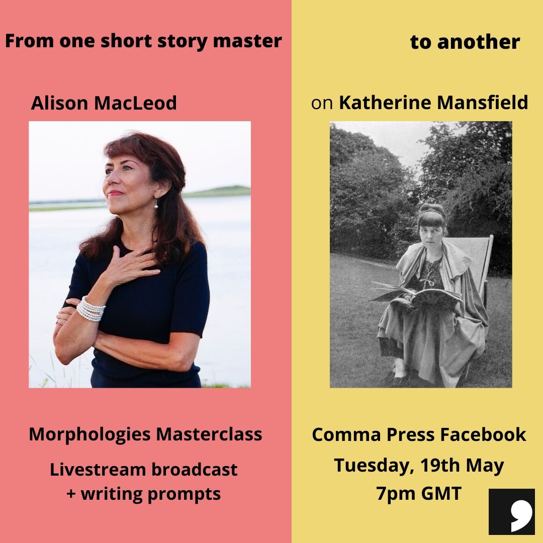 bris_lit's tweet photo. Aspiring writers! Join @commapress next Tuesday 19th May for Alison MacLeod's masterclass on the work of Katherine Mansfield, streaming from their Facebook page at 7pm (GMT)+ writing prompts. Like their page: https://t.co/WOsCDTU9hj https://t.co/oT7e3kTyx5