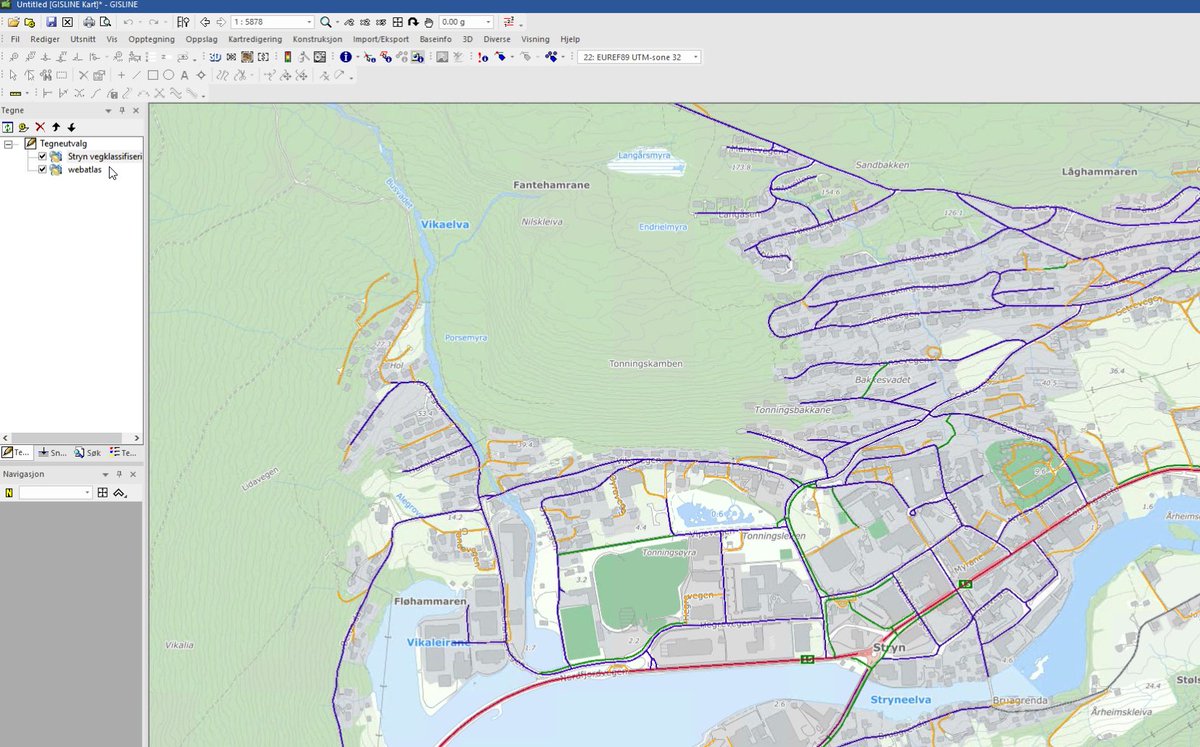 GeoGaard's tweet image. Automatic classification of roads by Hans Gunnar @Norkart @SwecoNorge @SafeSoftware  #FMEWT2020 #FME
