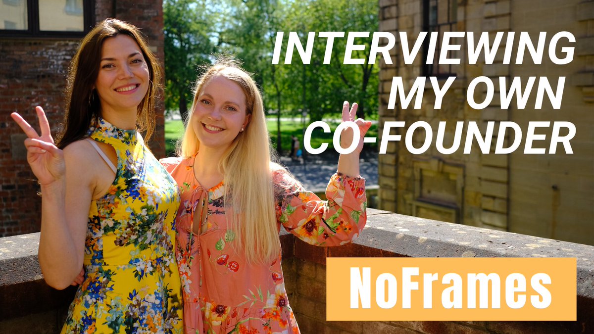 NoFramesDigital's tweet photo. Special pleasure to do an interview with one of my favourite people and co-founder of NoFrames Irina Protasova ๐
https://t.co/segog8T5fi
โฃ
#scottishstartup #noframesfamily #noframes #youtubepodcast #russiansintheuk #podcasts #femalefounder #femaleentrepreneur #podcasting https://t.co/kLdiMZwLJy