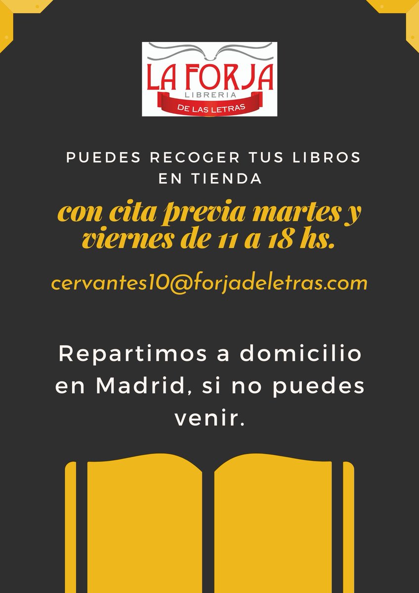 forjadeletras's tweet photo. @sigueleyendo_ 
#SigueLeyendo #librosparaunacuarentena #libros https://t.co/X6NsK7hGcG