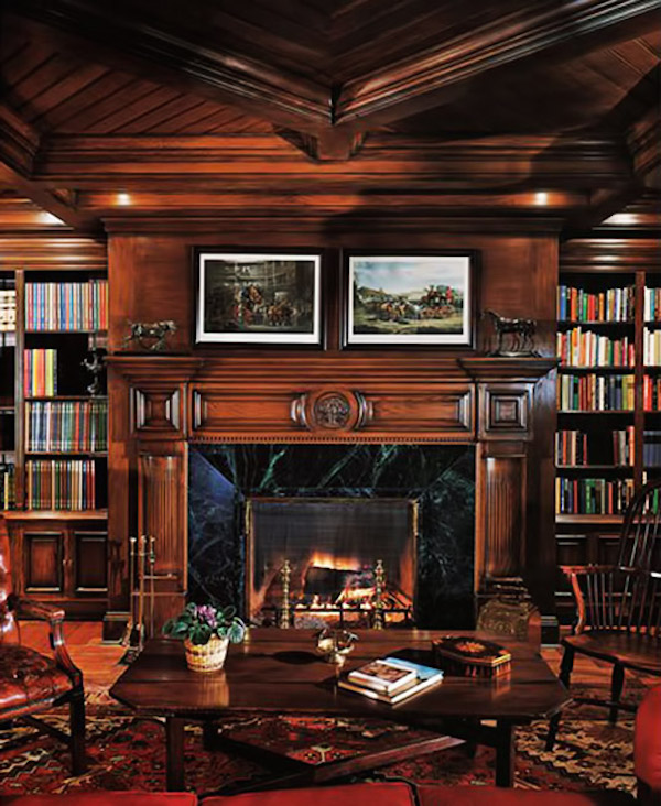 This is Michael Jackson's library at his Neverland ranch, which held over 10 000 books. Jackson was a keen bibliophile, with I believe a particular fondness for YA literature.