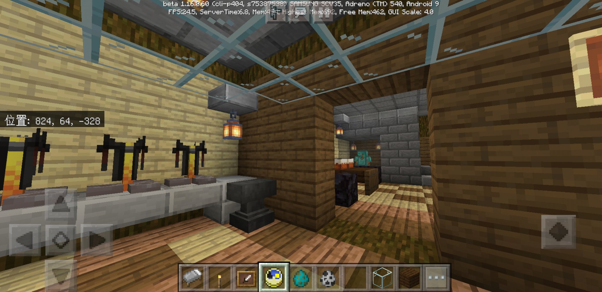 イラスト休止 ななぽん Minecraft マイクラ物語 漫画の中の建物が出来ました 1枚目 左 洞窟入口 右 マイハウス 2枚 3枚目 マイハウス1階 2階 4枚目 マイハウスの地下 ゾンさんの部屋 助さんの部屋もあります T Co R92naaxkvc