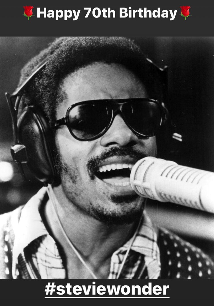CONGRATULATIONS to the #GOAT <a href="/StevieWonder/">Stevie Wonder</a> 🥂🍾