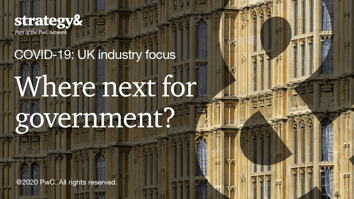 MadsThomson's tweet photo. As the Government takes action to mitigate the impact of #COVID19 &amp; deliver recovery, how could choices now create a UK that is fairer and better positioned for the future? Explore #WhereNext for #Government with @strategyand @PwC_UK insights https://t.co/6Q9LzXZbDH #FutureOfGov https://t.co/r2vHnPK5qy
