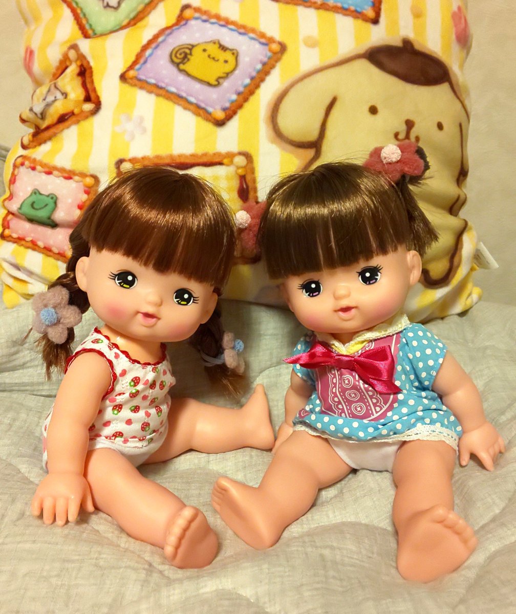 たかぎ れなちゃんは みつあみ ゆかちゃんは おだんご メルちゃんのおともだちが オシャレにかわいく 夏のヘアアレンジ にあってる