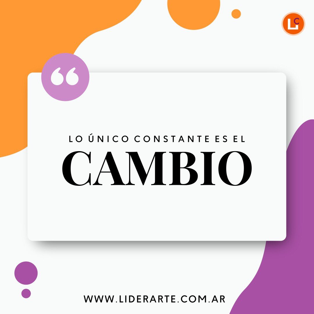 liderarte's tweet photo. Las empresas, organizaciones y negocios que tengan como prioridad a las personas 🔝👩🏻🧔🏻 y sepan acompañarlas, entrenándolas en un paradigma de 𝐂𝐀𝐌𝐁𝐈𝐎 𝐂𝐎𝐍𝐒𝐓𝐀𝐍𝐓𝐄, son las que sadrán adelante con mayor agilidad 🙌🏻
.
¡Anímate a cambiar!
El equipo de 𝐋𝐈𝐃𝐄𝐑𝐀𝐑𝐓𝐄 https://t.co/ScXveTqGl5
