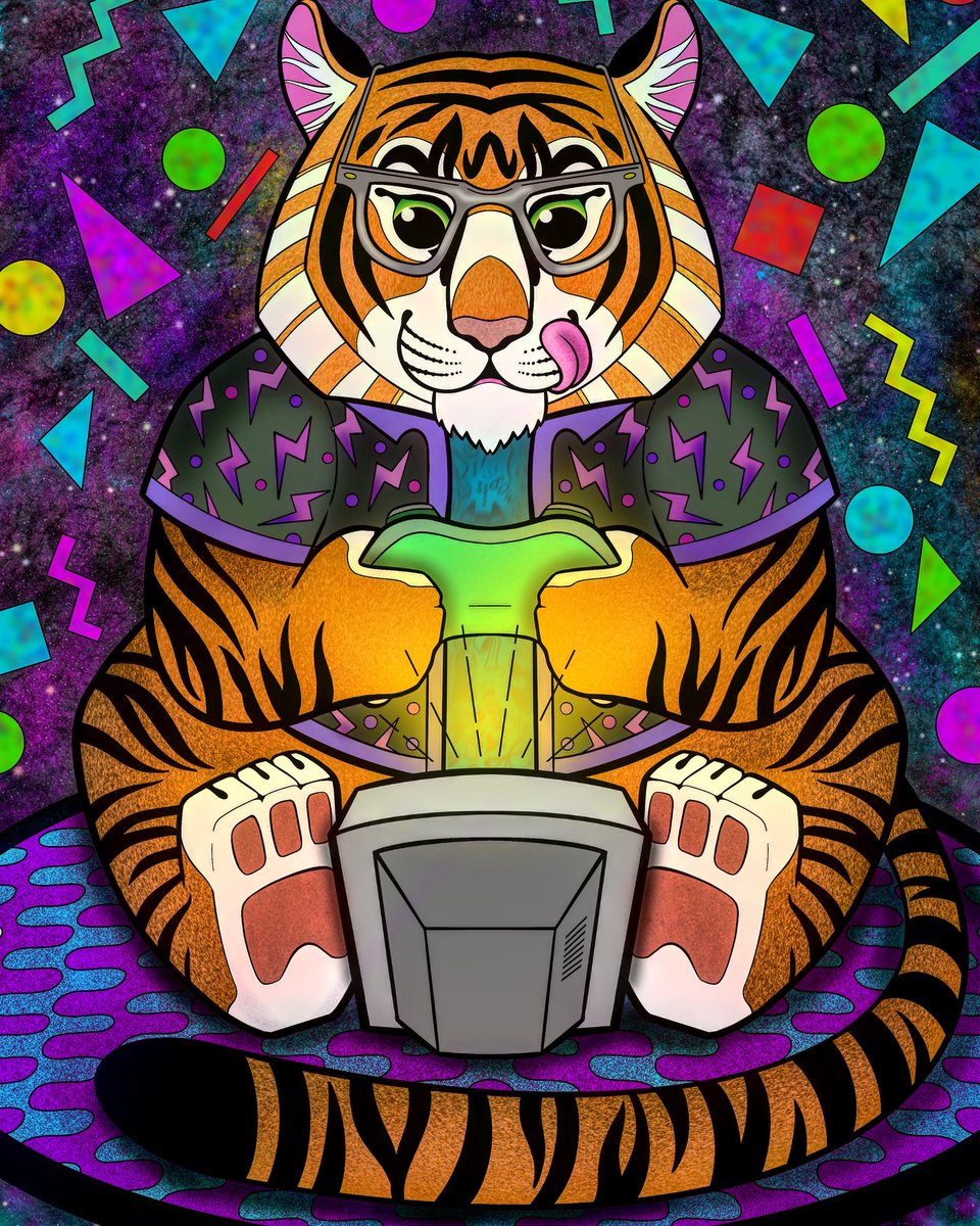 epoxi_jewel's tweet image. #procreatepowerup level 3