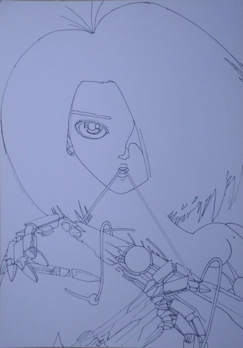 franharmonica's tweet photo. Alita Last Order and Battle Angel pen lineart are ready.
#alita #alitabattleangel #alitalastorder #alitabattleangelmovie #cyberpunk #gally #guunm #zalem #manga #pencilart #markerart #drawing #japanart #japan #alitaarmy #rustyangel #rosasalazar #rosasalazaralita https://t.co/FB0du5bjkl