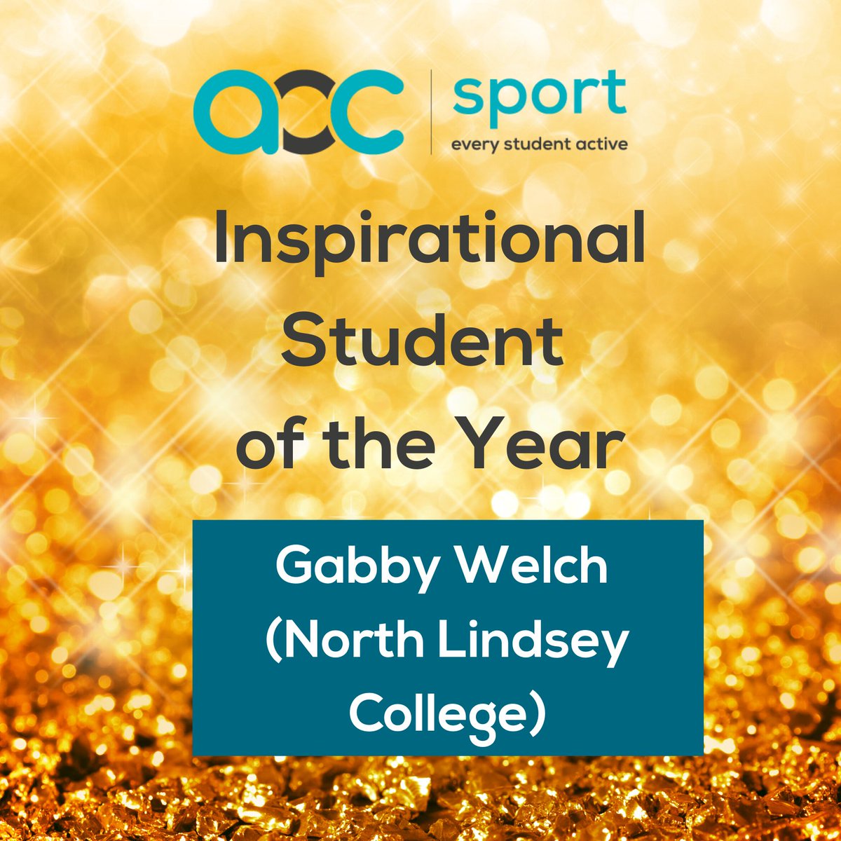 AoC_Sport's tweet image. 🏆 Inspirational Student of the Year winner 🏆

Gabby Welch from @NorthLindsey is an inspiration to others, and her passion for sport and exercise shows in everything that she does.  

She’s also one of our @ThisGirlCanUK Ambassadors engaging females in her college 💪