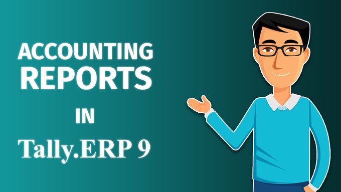 labhsoftware's tweet photo. Presenting the next chapter of the Tally Learning Hub - where we will learn how to view the various accounting reports in Tally.ERP 9!
https://t.co/TVV7XqRPIN
#TallyLearningHub https://t.co/OrPogtFOAB