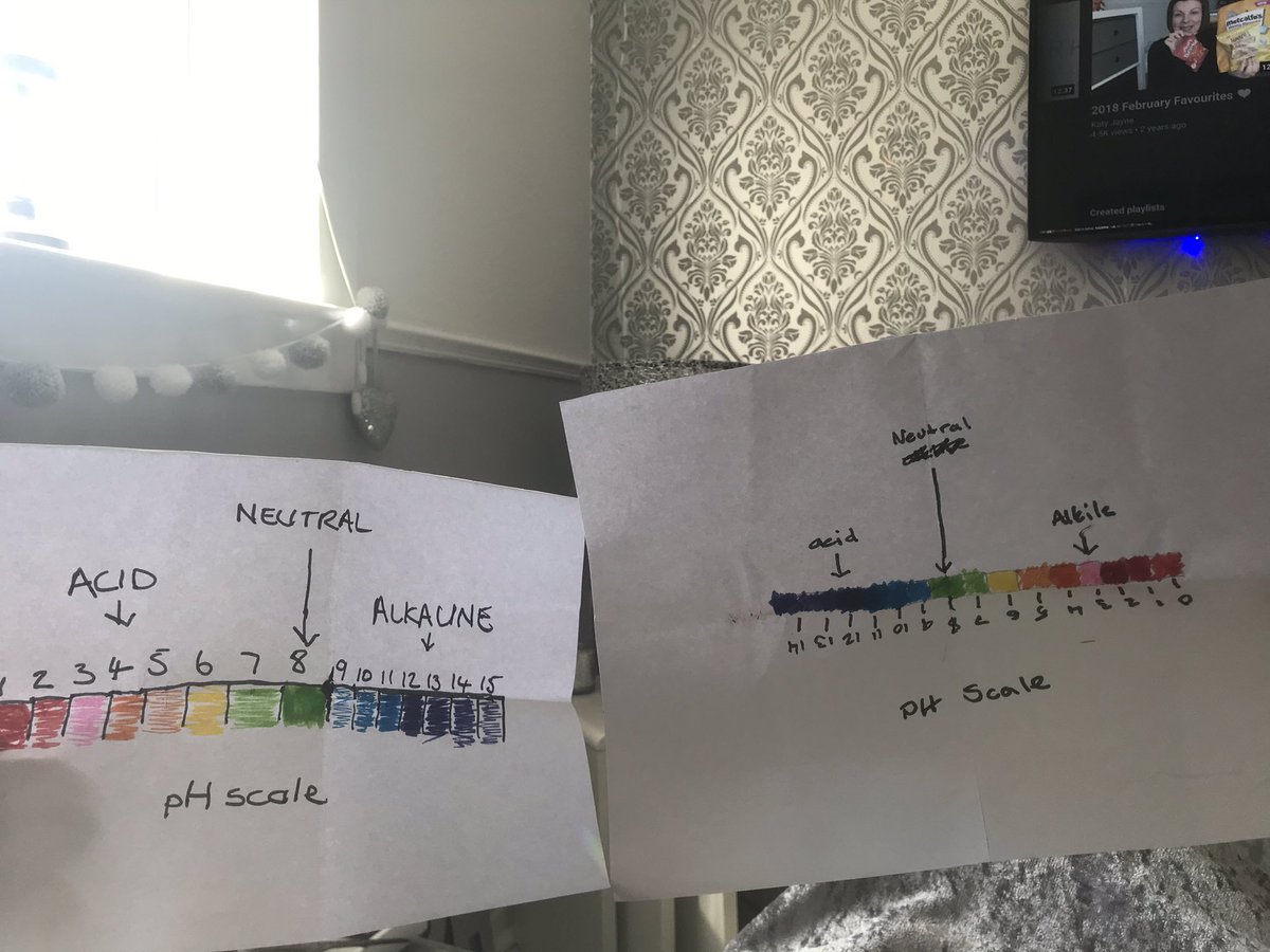 When the pupil becomes the teacher 🔬🧪 Today’s #HomeLearningUK was #BBCBitesizeDaily science, learning about the pH scale. I love being M’s pupil (I need better listening skills as I have 15) ❌🤦‍♀️ @GovanHighSchool