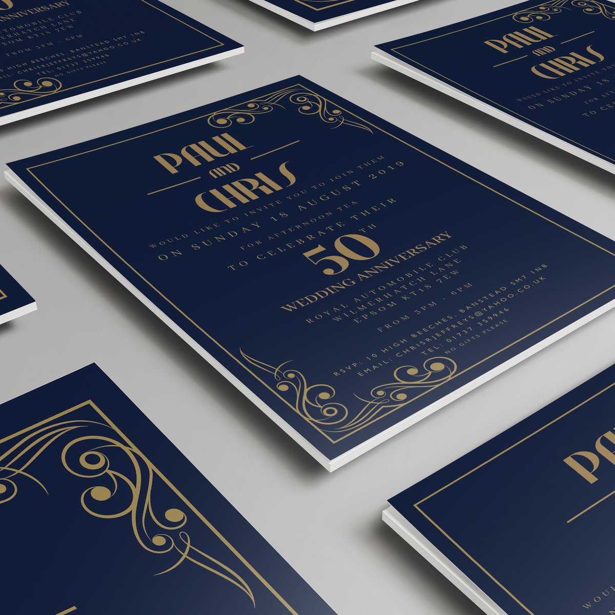 kairosSOLUTIONS's tweet photo. 50th Wedding Anniversary Invitation  design with Band #wedding #anniversary #invitation #stillworking #stayhome #adobeillustrator https://t.co/agcltp8FxF