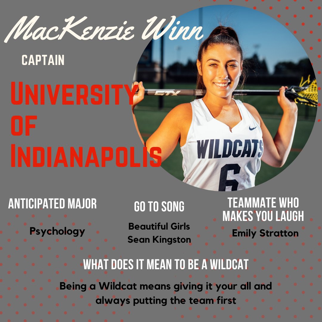 wggirlslax1's tweet photo. Wildcat Captain # 6 Mackenzie Winn Class of 2020 Mackenzie is a hard nosed attacker who plays with attitude and knows how to get to the goal
#WEAREGENNY #strongertogether2020
@WGAthletics @WGBoosters1 @WestGeneseeCSD @UIndyWLax https://t.co/9vz1POZPSF
