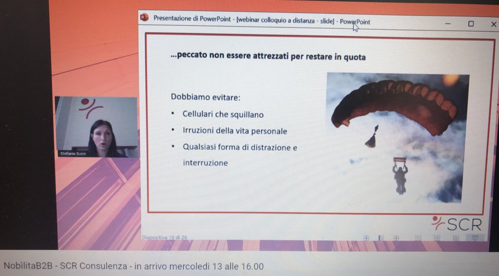 Fra_Teodori's tweet photo. Se le distrazioni e irruzioni della vita quotidiana sono da evitare nella fase di “quota” del nostro viaggio con il candidato, sono molto utili nelle fasi iniziali, perché aiutano a costruire la relazione e ad avvicinarci come persone.
#scredu https://t.co/UscwGhmnd4