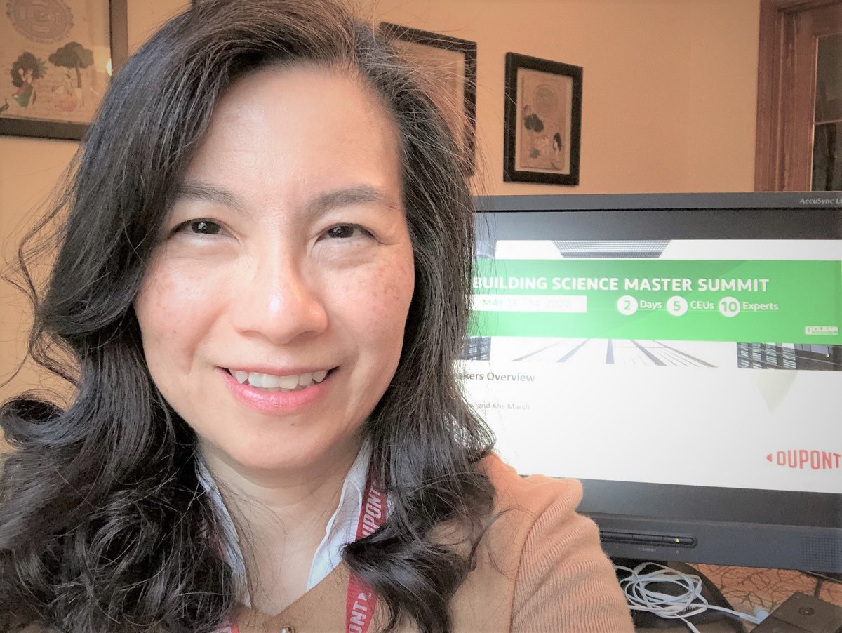 Linda_Jeng's tweet photo. Counting down to going LIVE at the #BuildingScience #MasterSummit today at 1:00 PM ET.  Join us for #HSWLU and #realtalk with our experts and architect partners!  I counted at least 4 AIA, 3 LEED AP and almost 200 years of combined industry experience!  #Joinus #allsixsides https://t.co/f938t3U4nW