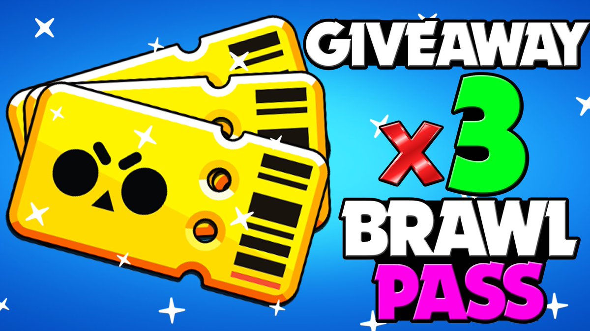 🌟SORTEO BRAWL PASS🌟
3 x 11€ (Paypal o Tarjeta Regalo)

🔸REQUISITOS:
➡️Seguirme en Twitter
➡️RT a este Tweet 🔃
➡️Menciona a 2 amig@s

🔸El viernes 15 anunciare a los ganadores! 🙌 Suerte a tod@s!!🍀

🚨En instagram tenéis otro sorteo
instagram.com/kius_yt/

#BrawlPass