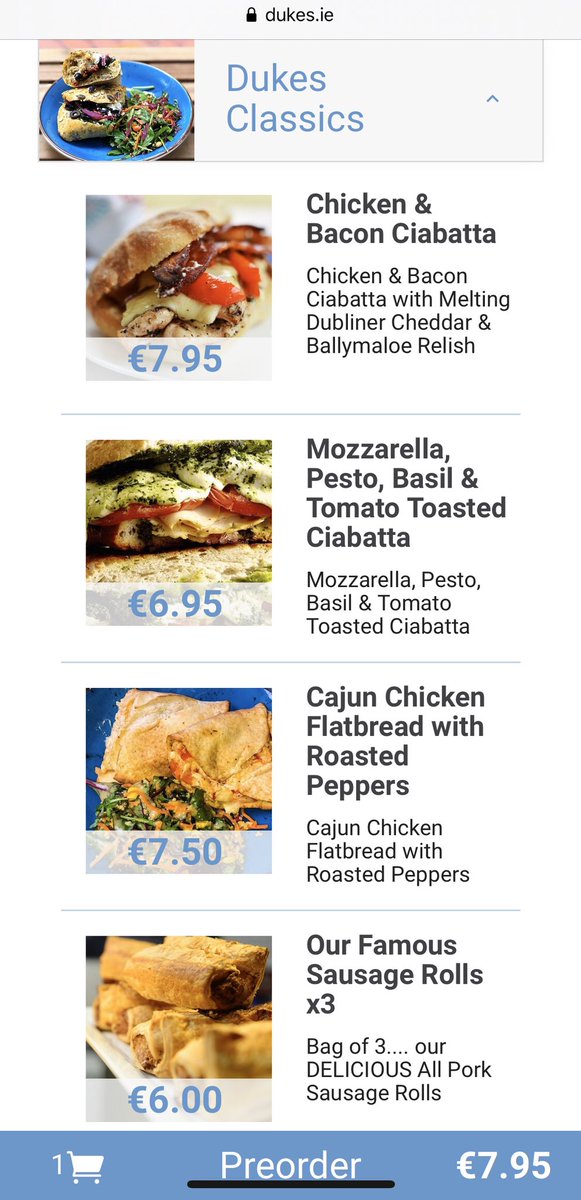 dukescoffeeco's tweet image. We’re BACK next week!  Super Safe with a new easy way to enjoy dukes again✅

Take Away #coffee ready meals, baked goods, brunch &amp;amp; classic dukes favourites from Careys Lane✅

Daily #ClickandCollect and #delivery Service ✅ see dukes.ie 

Missing you all 😘