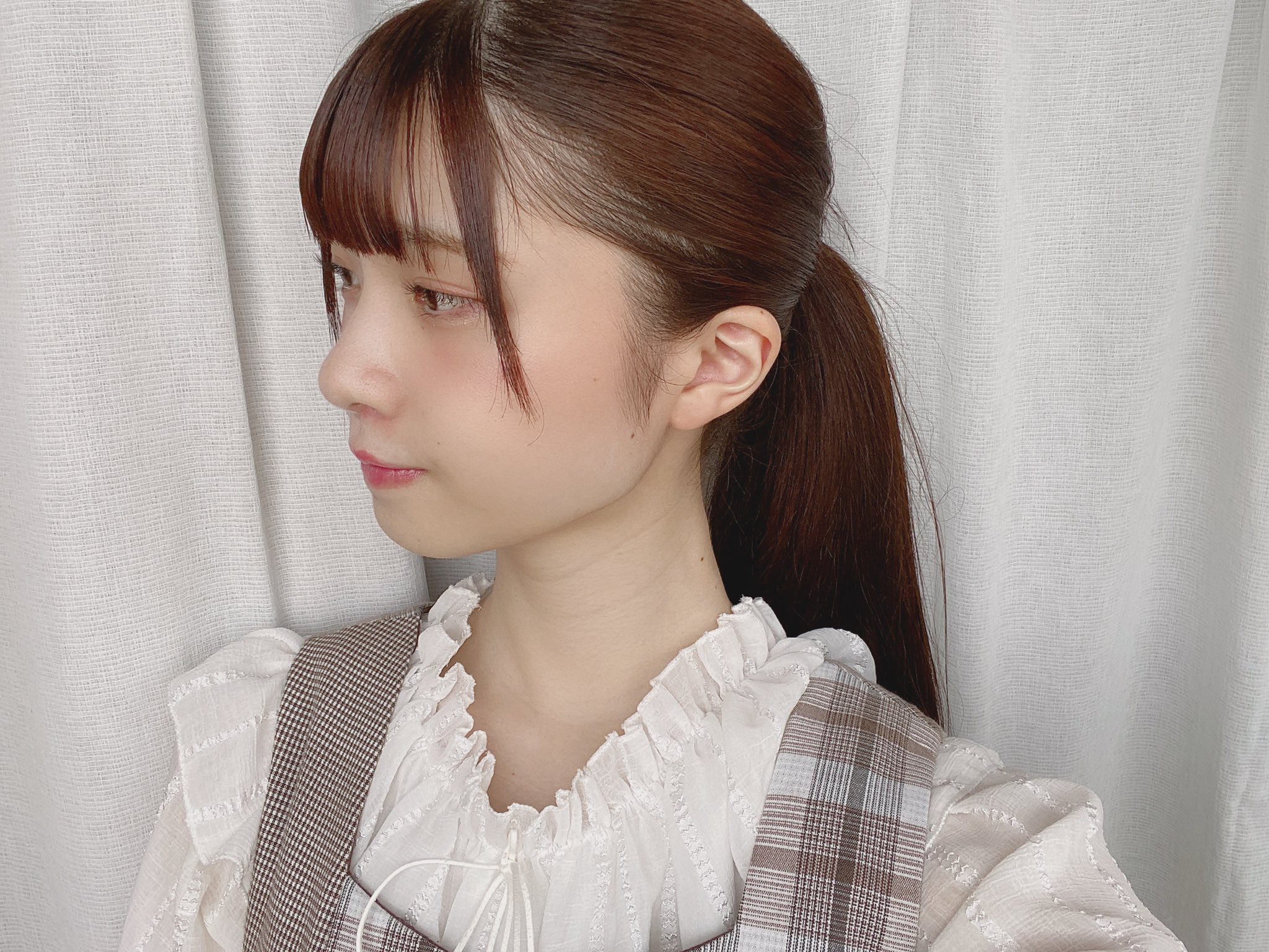 菅波 美玲 Twitter पर 何気なく撮った横顔なんだけど ホクロこんなにあったの と思った 耳の上にもちょこんといますね ノイミー T Co Wy3eto6ems Twitter