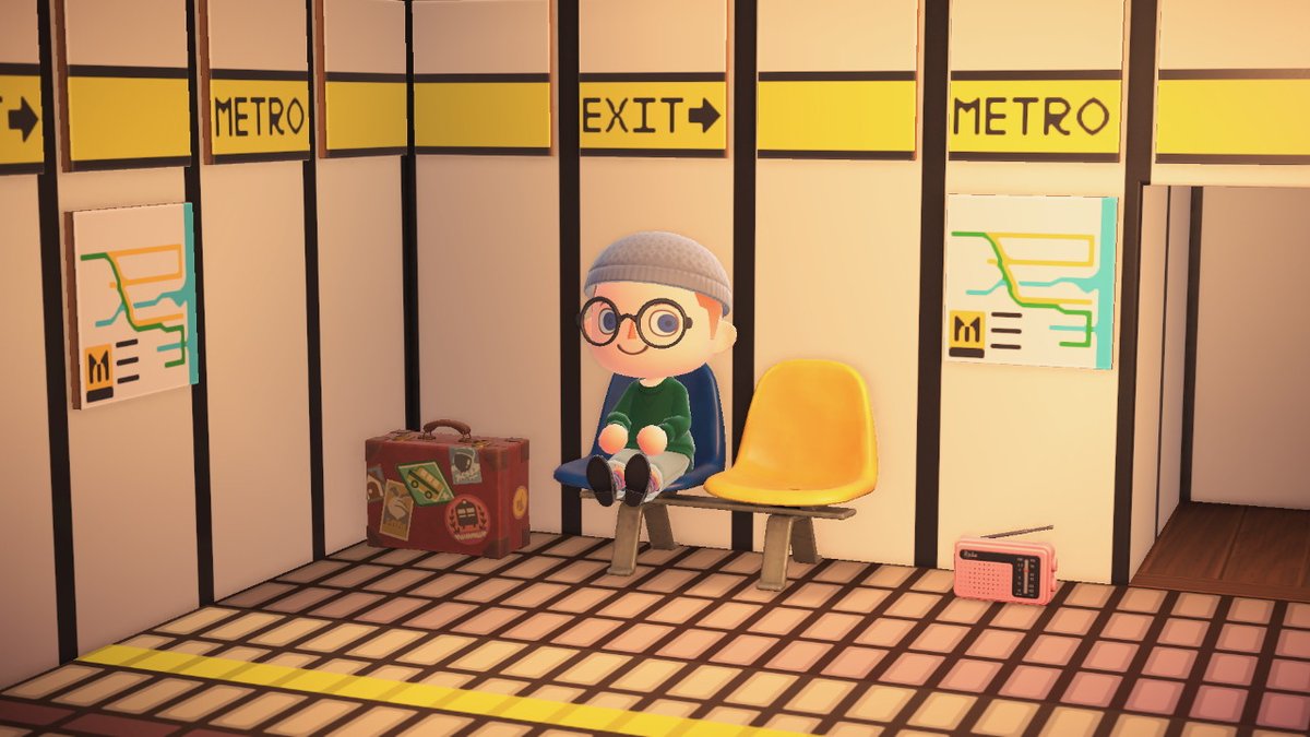 euanlynn's tweet image. I've been missing @my_metro so much during lockdown, I recreated Monument in Animal Crossing! #metro #AnimalCrossing #ACNH #NintendoSwitch