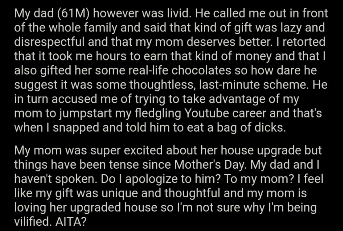 Am I the Asshole? tweet media