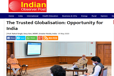 Singhrahulind's tweet photo. TRUSTED GLOBALISATION, to make India not only Local for India but also Local for global giants. @PMOIndia @myogiadityanath @FinMinIndia @IObserverpost https://t.co/H7OIOZbvzK