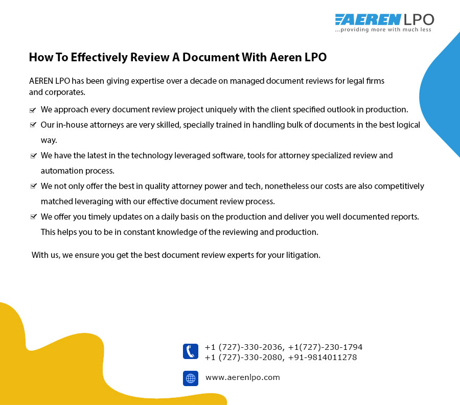 Aeren_lpo's tweet photo. How To Effectively Review A Document with Aeren LPO - @Aeren_lpo 
🎯 https://t.co/6tgiQzq2uQ 👈
#legalprocessoutsourcing #legalOutsource #legalresearch #legalservices #legalanalysis #legalworks #legalwriting #legalcontract #ediscovery #DocumentReview #AerenLPO https://t.co/6RZcIJ2e1z