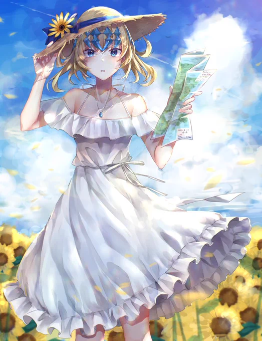 「次は何処へ行きましょうか、兄様」
#FGO 