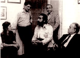 #PantheonSicilia
Da sinistra: Elvira Sellerio,  Enzo Sellerio, Antonino Buttitta, Leonardo Sciascia, Vincenzo Tusa.