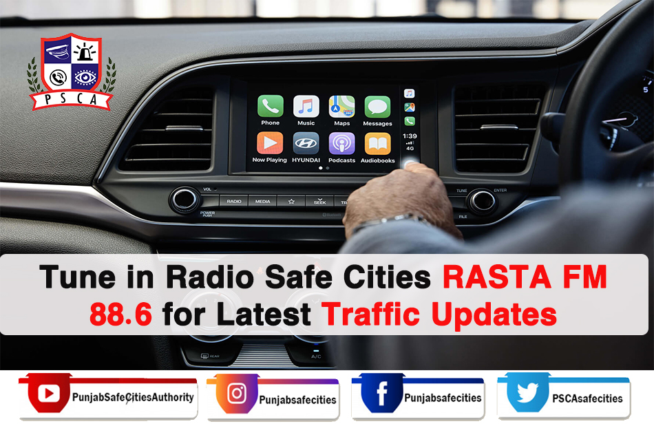 PSCAsafecities's tweet photo. "Tune in Radio Safe Cities RASTA FM 88.6 for Latest Traffic Updates"
#PSCA #PPIC3 #ExploringLahore #Lahore
#PPIC3 #PSCA #RastaFM #Lahore @IGPpunjab @ctprwp @ICT_Police @PoliceAwam @OFFICIALDPRPP @sindhpolicedmc @motorwaypolice1 https://t.co/OSjhioWMSz