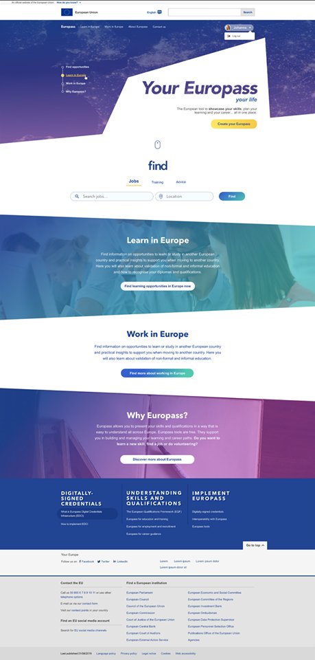 sepiegob's tweet photo. 📢 #NewEuropass, la nueva plataforma que te permitirá gestionar tu carrera profesional y aprendizaje a lo largo de la vida 🇪🇺

🆕 A partir del próximo mes de Junio.

Consulta 👉 https://t.co/WliDzgvCoD

#careermanagement #lifelonglearning #europasseurope #EuropassUnitedWeStand https://t.co/WBW4haPy0Y