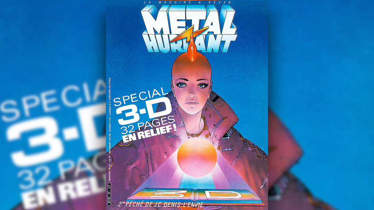 humanoidsinc's tweet photo. #MetalHurlant #83 by #Moebius
"Part of this issue was in 3D, printed in green and red and sold with a pair of glasses."
- Humanoids Senior Art Director Jerry Frissen #MoebiusMay https://t.co/9Y9jMe7S3A https://t.co/UI2WqF8orW