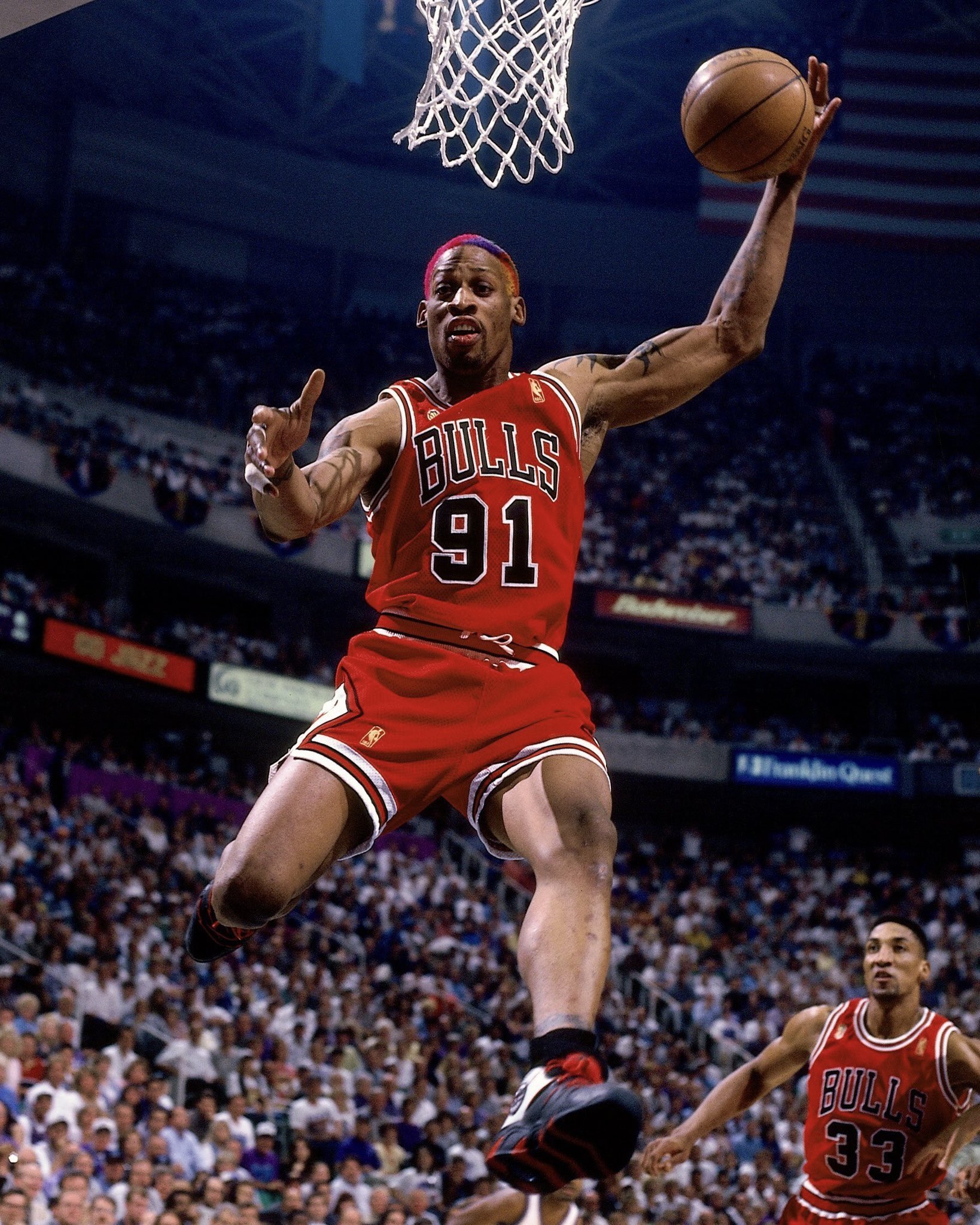 Chicago Bulls on Twitter: "The greatest rebounder of all-time. Happy  Birthday, Dennis Rodman! https://t.co/CxkN6ujr4P" / Twitter