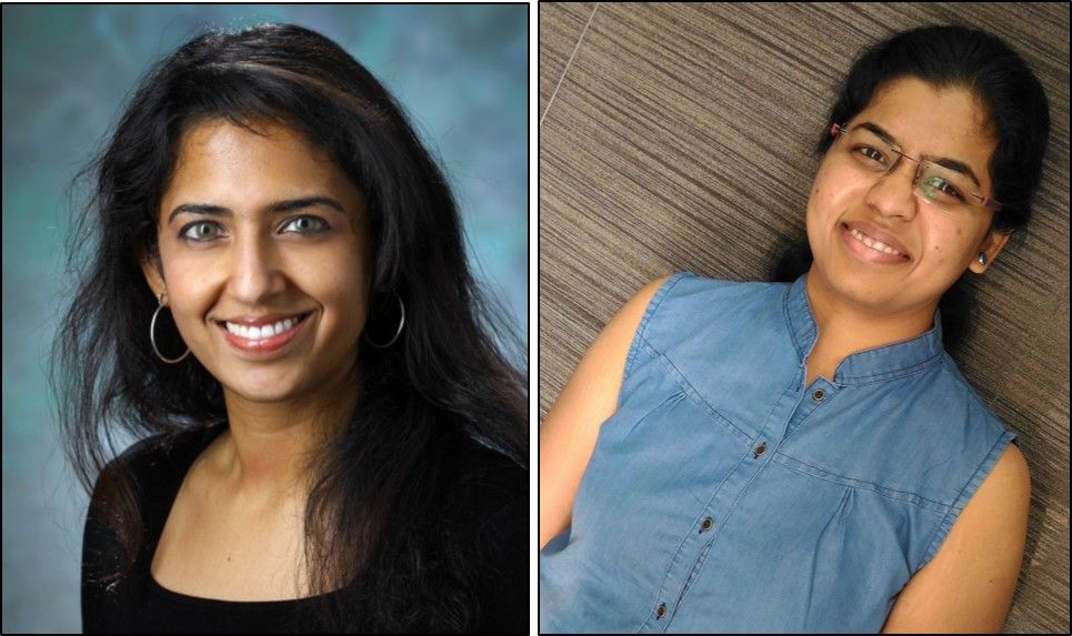 AJPLung's tweet photo. New #ResearchArticle in AJP-Lung: Strong correlation between air-liquid interface cultures and in vivo transcriptomics of nasal brush biopsy. Read more here: https://t.co/NTKfGPC7Hk Dr. Baishakhi Ghosh @bghosh226 (r) and Dr. Venkataramana K. Sidhaye @sidhayelab (l) @NadiaHanselMD https://t.co/QCbu4DLGAX