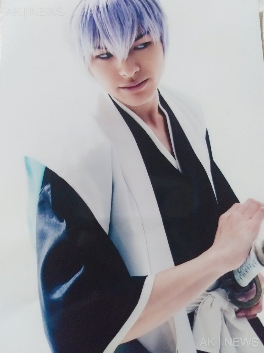 ✧ in the same year of 2016, he starred in ROCK MUSICAL BLEACH, playing the  character of Ichimaru Gin. #遊馬晃祐 #asumakousuke #whoisasumakousuke, image size:900x1200