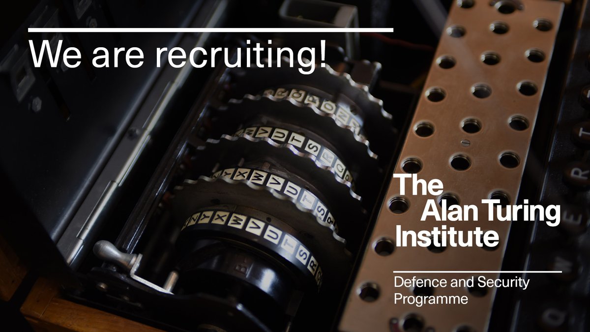 🚨 Job Opportunity - Data Scientists &amp; Research Engineers <a href="/turinginst/">The Alan Turing Institute</a> 

Apply cutting edge research to real world problems, to help our partners develop next generation capabilities.

👇
cezanneondemand.intervieweb.it/turing/jobs/da…