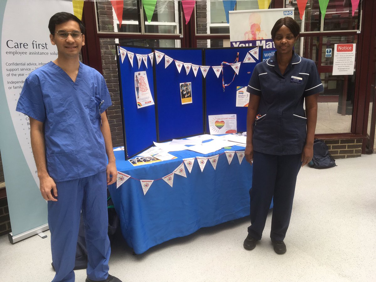 MCpoolenhs's tweet photo. Great Staff Networks Day celebration - we are so proud of our amazing people in our BAME staff network and LGBT network @Poole_Hospital @RBCH_NHS @DebbieFleming18 @debbiedee015 @TMN566 https://t.co/qbfgKGXAF9