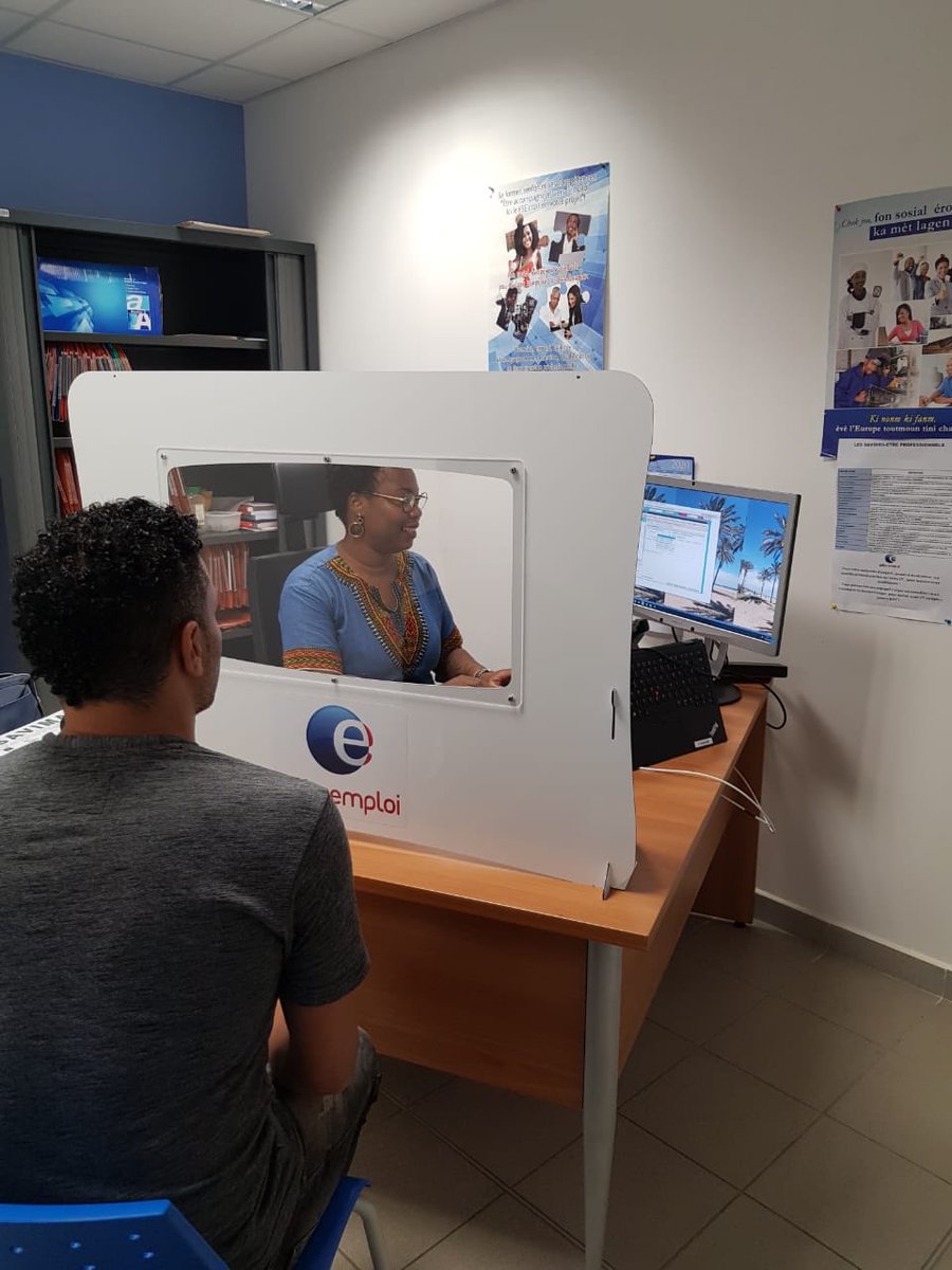 BarillotP's tweet photo. Lyon, Pointe-à-Pitre, Maubeuge ou Paris, les agences de @pole_emploi se préparent pour recevoir les demandeurs d'emploi et les entreprises sur RV à partir de la semaine prochaine dans le respect des conditions de sécurité sanitaire. #OnEstLàPourVous https://t.co/glnhpfTHQS https://t.co/87w2RQ64uI