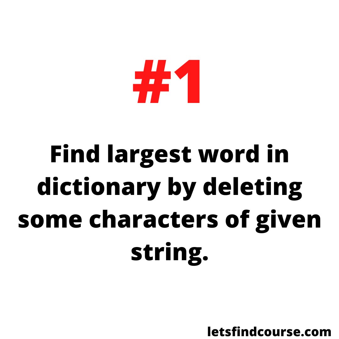letsfindcourse's tweet photo. Coding Questions Asked by Google in 2020
.
.
Follow - @letsfindcourse
.
.
#google #googlehiring #interview #hiringfreshers #Jobs #googleinterview #hiring2020 #GoogleClassroom #hiring #googleplacement https://t.co/yXlzanArw1