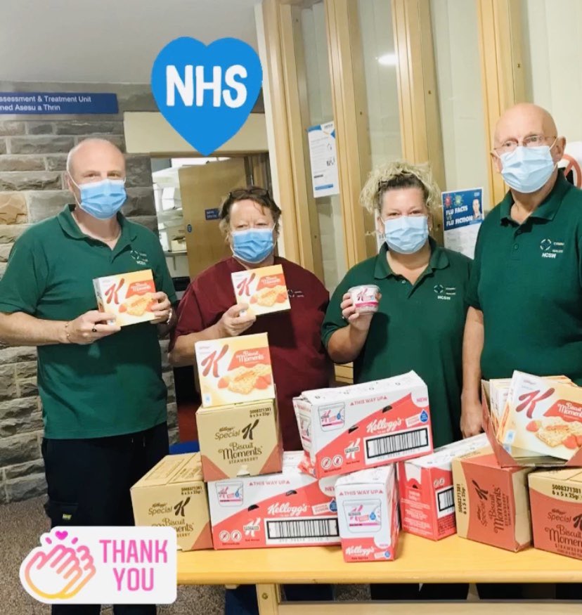 Thank you <a href="/KelloggsUKI/">Kellogg's UK & IRE</a> for feeding all our staff in Acute Assessment and Treatment 🥰❤️ #NHSThankYou