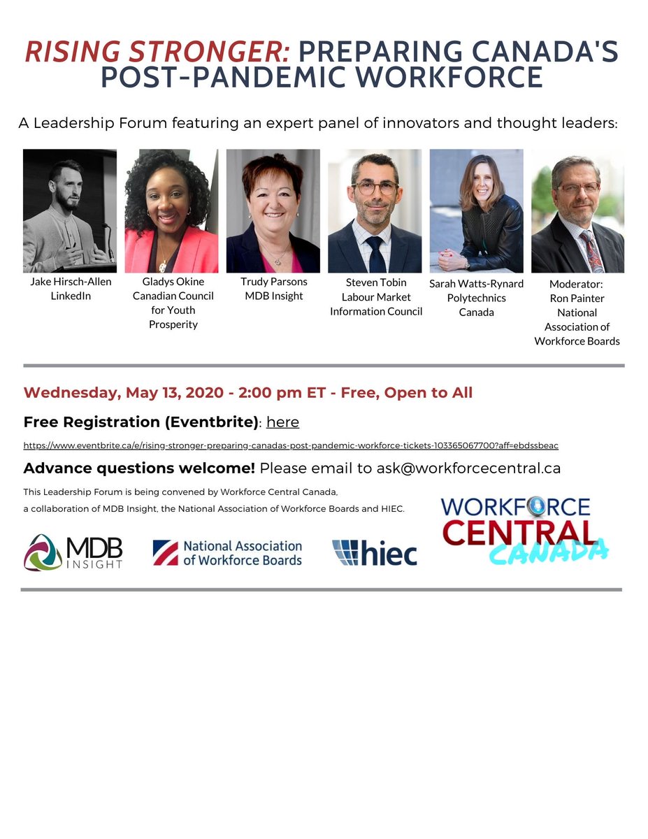MDBInsight's tweet photo. Today at 2pm ET - registration is free: https://t.co/IxKvrC3tMG #CdnWorkforceFuture #WorkforceDev #econdev @WorkforceInvest @HaltonIEC  @ccyp_ccpj @jakehirschallen @linkedin @PolyCan @SarahWRynard @StevenTobinLMIC @LMIC_CIMT https://t.co/vWIz0sQif4