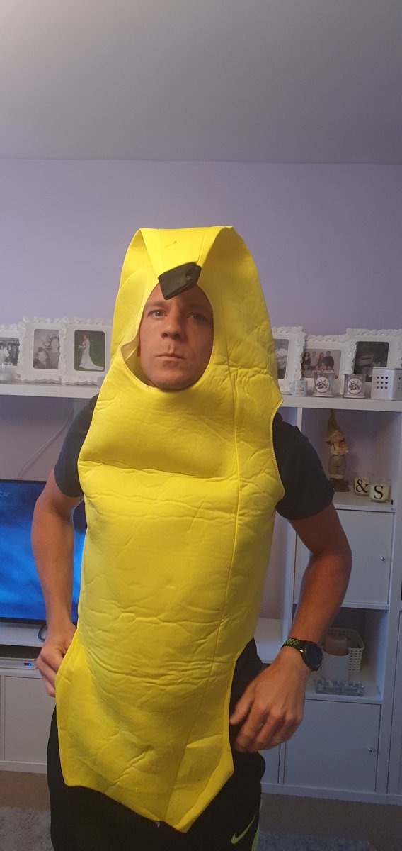 ThattoHeathPrim's tweet photo. RT MrsJW_Thatto "The things you do during lockdown โฆ I'm constantly asking my nurture class for photographs to cheer me up and so I can see their lovely faces. I did not expect a dad pic โฆ. Introducing 'Banana Chris'๐คฃ๐ #Thattoprim_nurture #Thattโฆ https://t.co/wlgQ9ZxM8h"