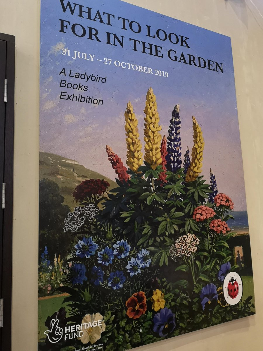 Another gem is the beautiful  @GardenMuseumLDN located in a church in Lambeth, a real surprise, they had a lovely exhibition recently on Ladybird books and I may have got a little carried away while I was there  #MuseumsUnlocked  #LondonMuseums
