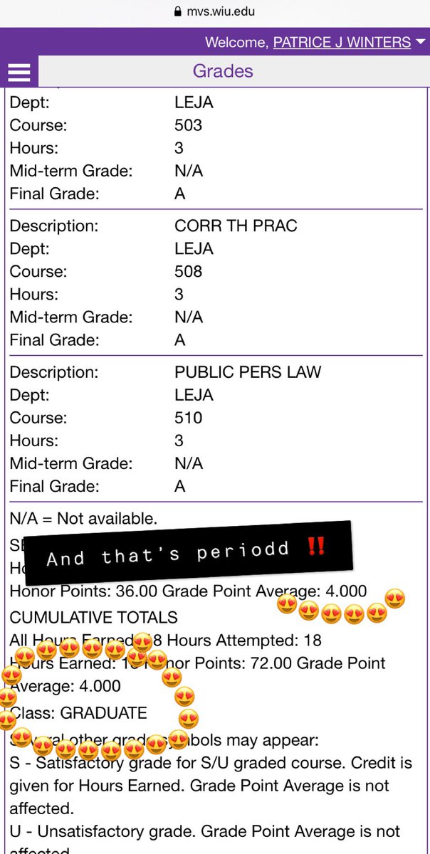 PatriceeJanay's tweet photo. 🗣 4.0 The entire year &amp;&amp; that’s PERIODDDDDD 📚 😌 1st year of Graduate school DONE 💯 Waking up early, taking my baby to daycare , going to work and classes wasn’t easy. BUT I made it happen and will continue to make it happen 🅿️❤️ I’m so proud of myself.  #IBRAGDIFFERENT🤪 https://t.co/lgRMdY3CJF