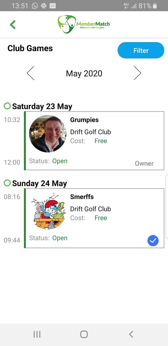 MemberMatch (@membermatch) on Twitter photo Very happy to see roll ups back at the <a href="/DriftGolfClub/">Drift Golf Club</a> albeit only 2 balls. Easy to sign up and join using MemberMatch Very happy to see roll ups back at the <a href="/DriftGolfClub/">Drift Golf Club</a> albeit only 2 balls. Easy to sign up and join using MemberMatch