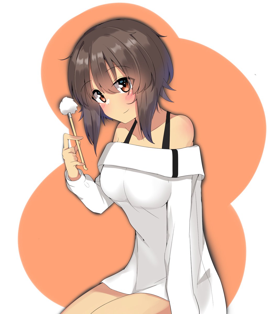 #ガルパン版深夜のお絵描き60分一本勝負
#ガルパン版深夜のお絵描き60分一本勝負_20200513
お題「西住まほ」
まほ姉に耳かきしてほしい人生だった 