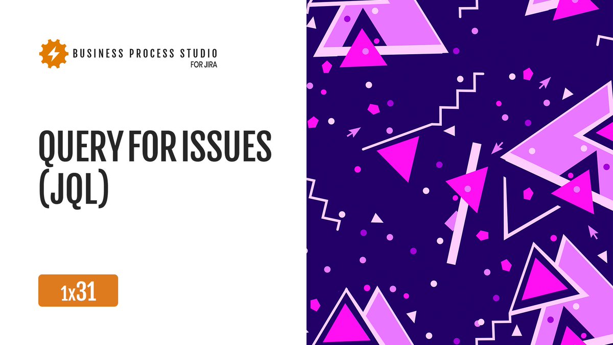 bpsforjira's tweet photo. Today we bring you the last video of "Learn BPS for Jira" series!

Check now how to set query for issues in BPS for Jira. We hope to have helped you in a better control and management of the plugin.

Last video here!
https://t.co/jeZmVvexTm 

#BusinessProcess #Jira #Atlassian https://t.co/FJS1AUWK53