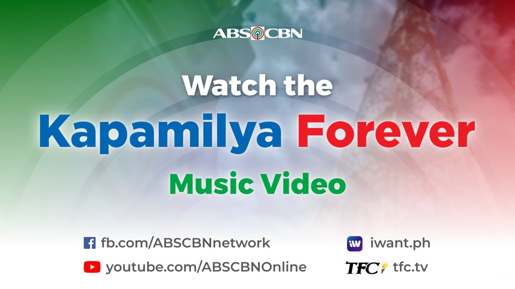 Magkakasama tayo sa pagtawa. Magkakasama tayo sa pagluha. Magkakasama tayo sa paglilingkod sa kapwa. Sa inyong lahat, maraming salamat. Watch and share, mga Kapamilya! #KapamilyaForever.

youtube.com/watch?v=uwBHg2…