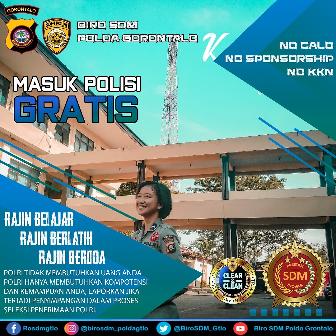 ImToduho's tweet photo. Masuk polri gratis 
No calo
No KKN 
Sponsorship 

#Ssdm_polri 
#BiroSdm_polda 
#masukpolrigratis https://t.co/vRjp0DfZ98