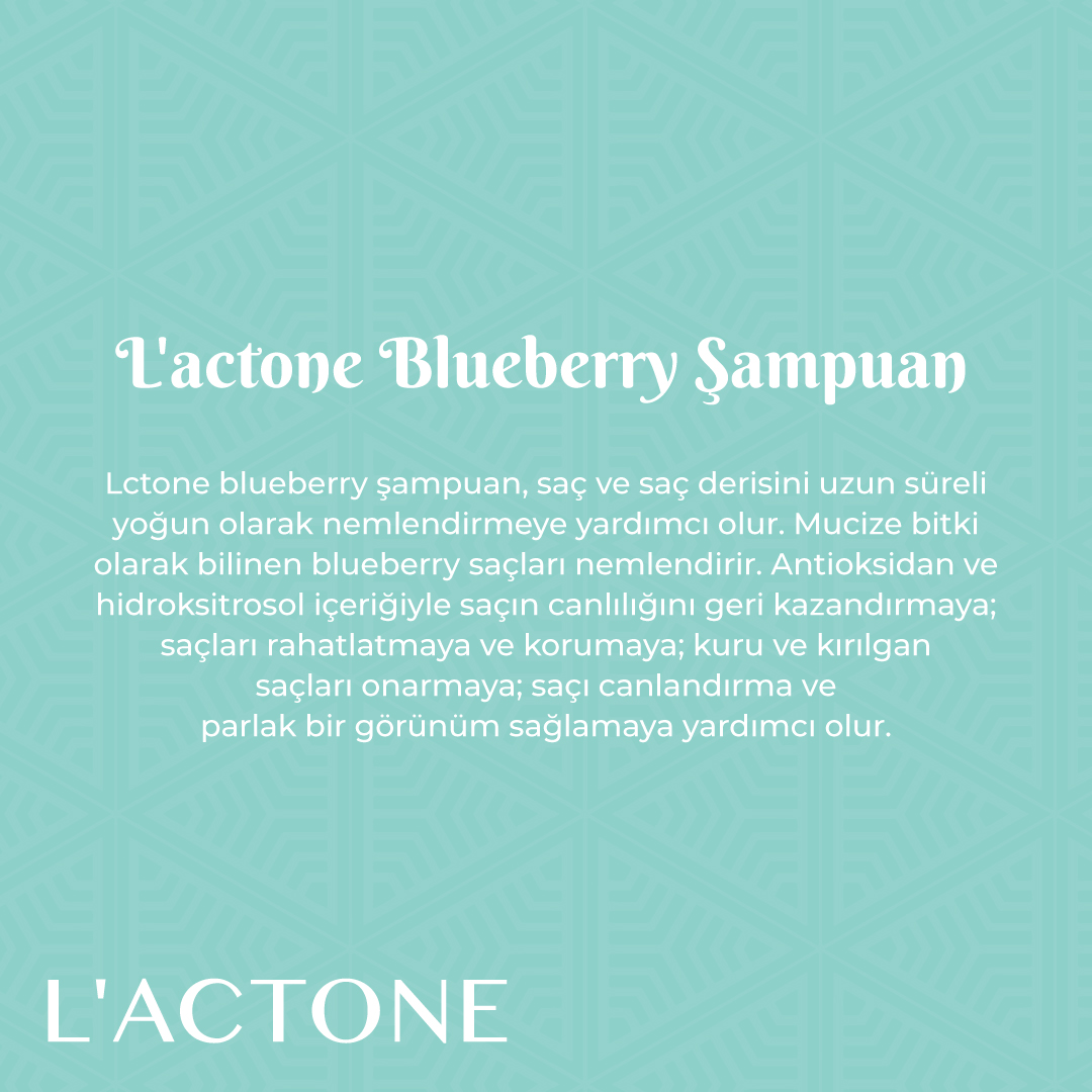 lactonebeauty's tweet photo. L'actone Blueberry Şampuan, saç ve saç derisini uzun süreli yoğun olarak nemlendirmeye yardımcı olur. Mucize bitki olarak bilinen blueberry saçları nemlendirir. 💙
📦 https://t.co/jwmtCMmOxj
#lactone #cosmetic #bakım #güzellik #saçbakımı #beauty https://t.co/3rJnK9SWVe