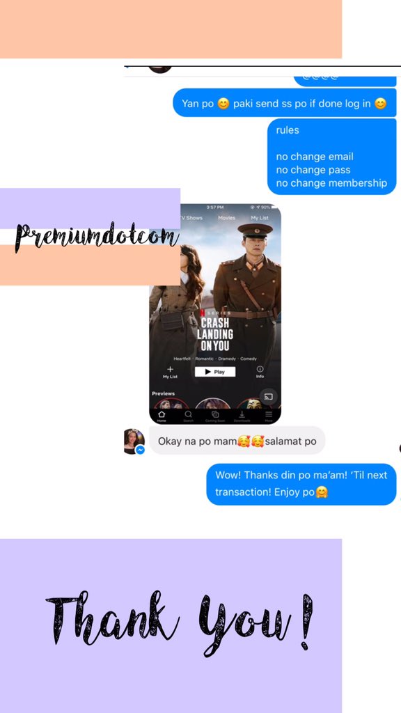 premiumdotcomph's tweet photo. SOLD FOR TODAY!
THANK YOU!

#Netflix #Spotify https://t.co/9AqwuS0OPO